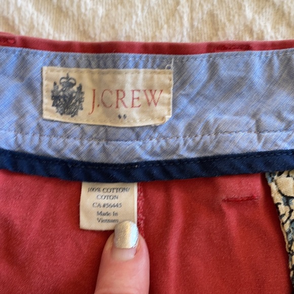 J.Crew 32 cotton men’s cargo shorts raspberry - Picture 7 of 14
